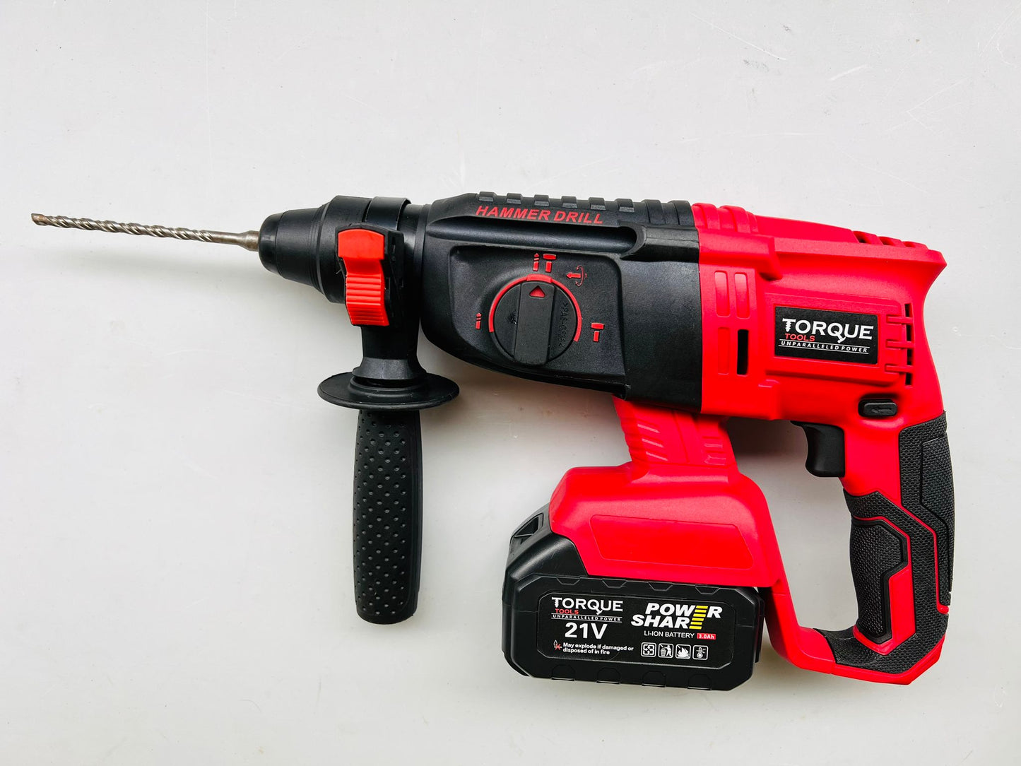 TORQUE TOOLs 21V CORDLESS CONCRETE HAMMER DRILL